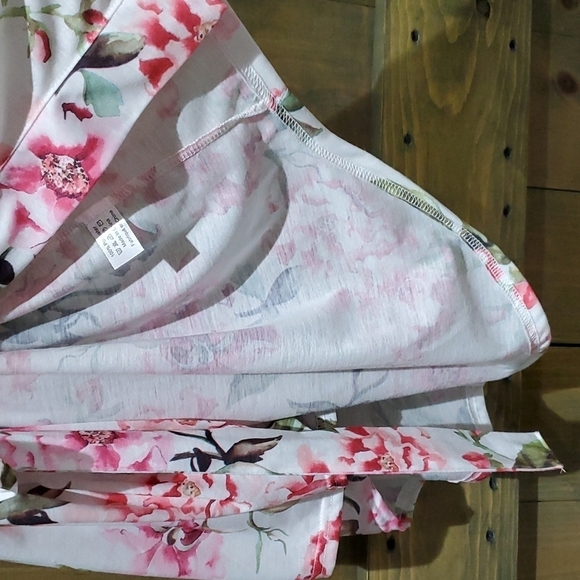 SHOW ME YOUR MUMU PINK FLORAL ROBE ONE SIZE - Picture 7 of 10